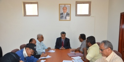 A meeting chaired by Basuhaib discusses the state budget program for 2019