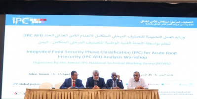 Deputy Minister of Planning Opens Workshop on the Integrated Food Security Phase Classification in Aden