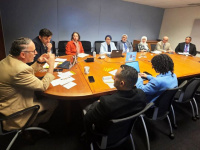 Al-Zuba and Baslama discuss with the World Bank support for empowering local authorities in Yemen