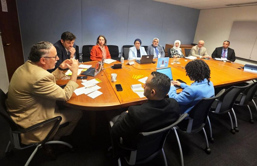 Al-Zuba and Baslama discuss with the World Bank support for empowering local authorities in Yemen