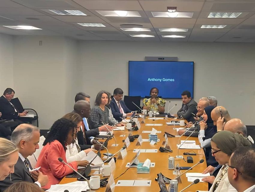 Minister of Planning chairs meeting of government delegation with World Bank Vice President for the Middle East and North Africa