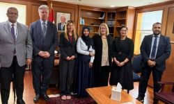 Planning Minister Discusses Strengthening Partnerships in Education and Capacity Building with Save the Children and AMIDEAST