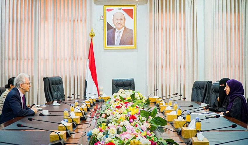 Minister of Planning Discusses with German Ambassador Ways to Strengthen Development Cooperation and Support Vital Sectors in Yemen