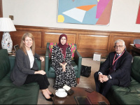 Minister of Planning Discusses Strengthening Partnership and Supporting the National Plan for Development and Stability with UK Minister of State