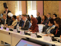 Minister of Planning takes part in two sessions on the sidelines of the Global Partnerships Conference in London