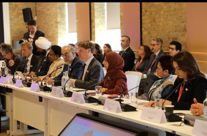 Minister of Planning takes part in two sessions on the sidelines of the Global Partnerships Conference in London