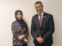 Minister of Planning Discusses Strengthening Development Cooperation with the Director of Operations at the Gulf Cooperation Council and Yemen