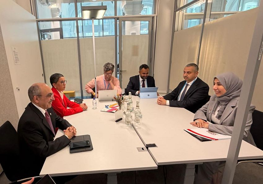 Minister of Planning Discusses Ways to Strengthen Development Cooperation with German Minister of State and the Kuwait Fund for Development