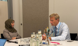Minister of Planning meets with the Acting Executive Director of the World Food Programme