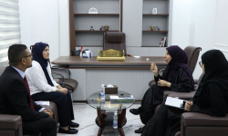 Ministers of Planning and Legal Affairs discuss coordination efforts between the two ministries to support institutional reform programmes