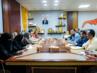 Al-Zuba and Sheikh Discuss Reordering Priorities and Transitioning from Humanitarian Aid to Sustainable Development