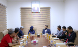 Minister of Planning and Governor of Abyan Discuss Development Plans and Priorities for the Governorate